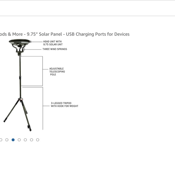 Overland Solar LED Light with Handle - Picture 15 of 16
